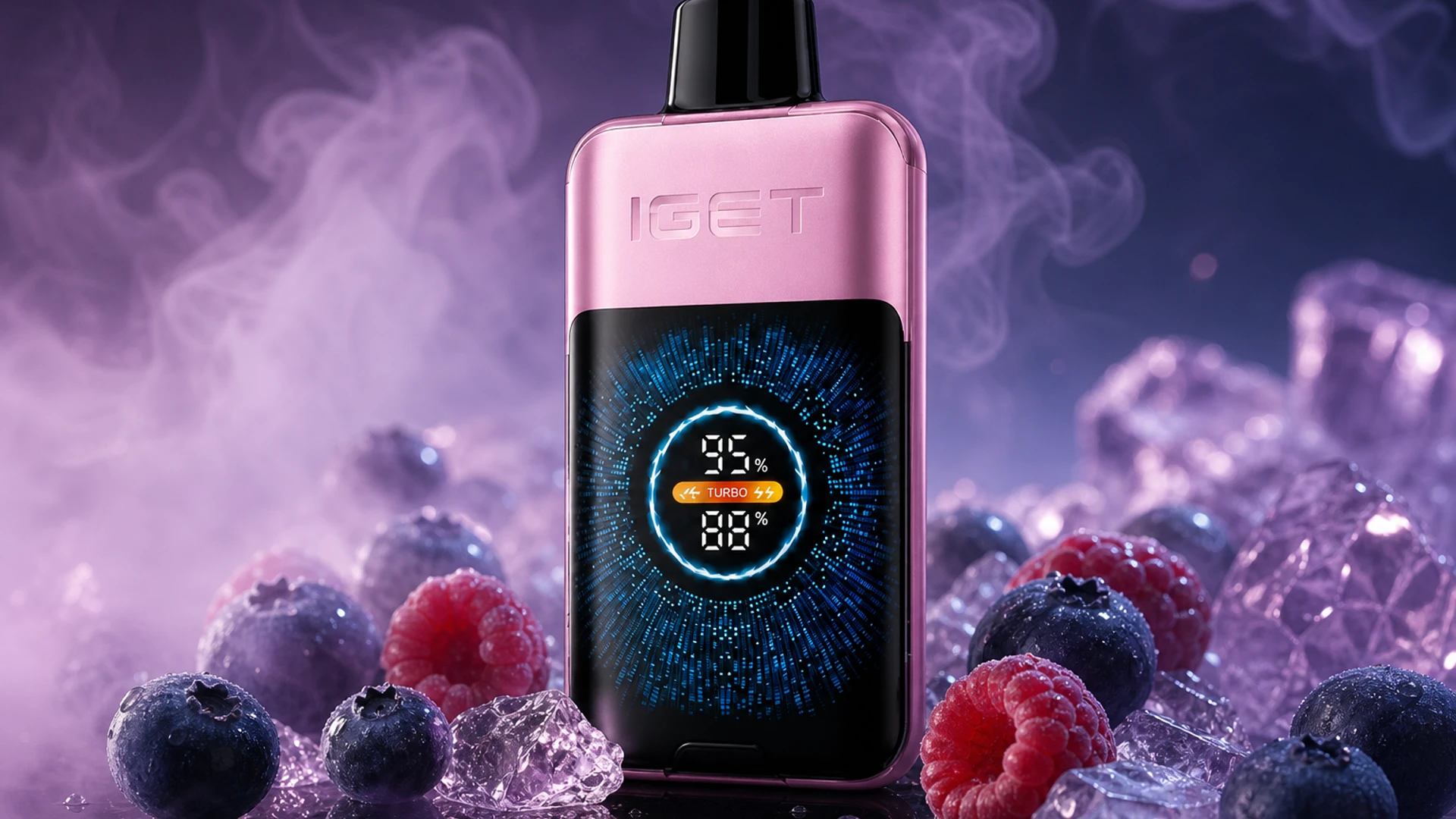 IGET One 12000 Blueberry Raspberry product image