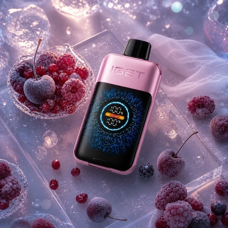 IGET One 12000 Cherry Pomegranate flavour product image