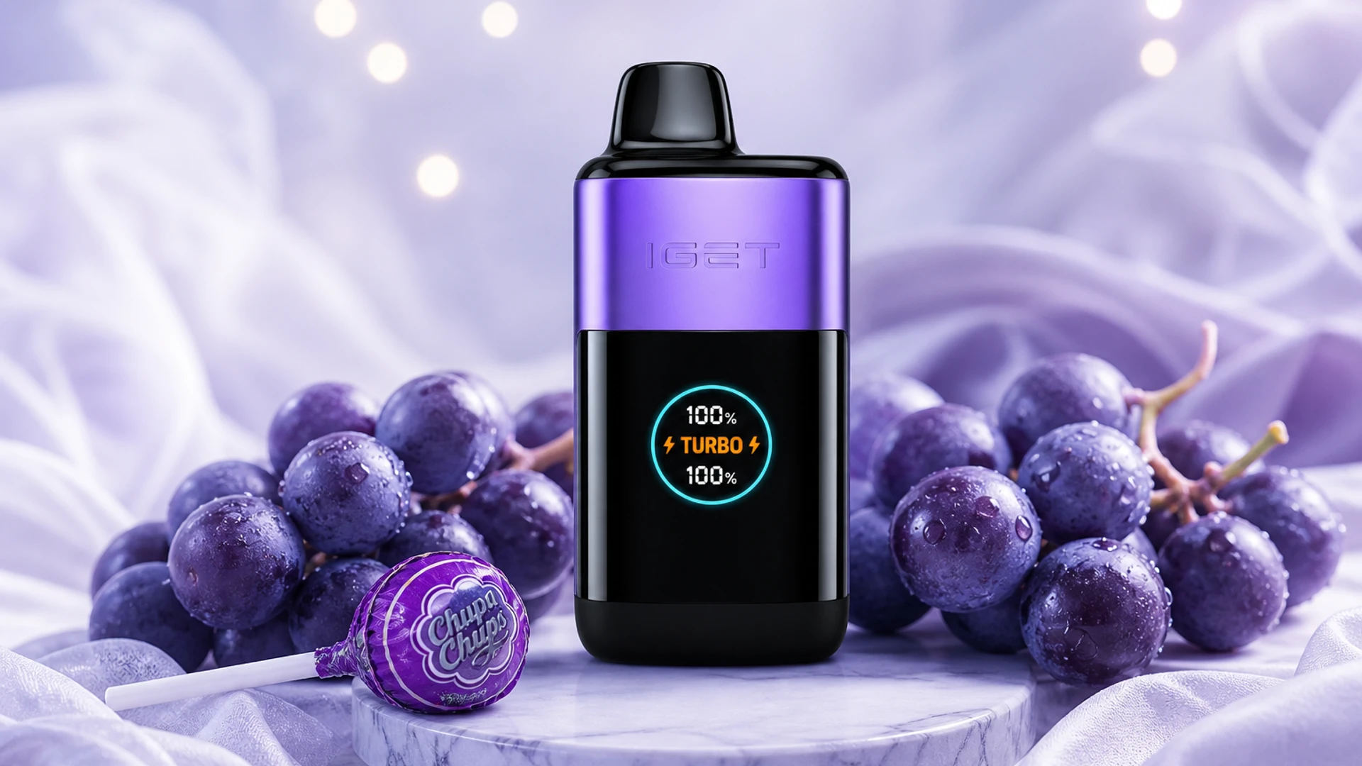 IGET One 12000 Chupa Chups Grape product image