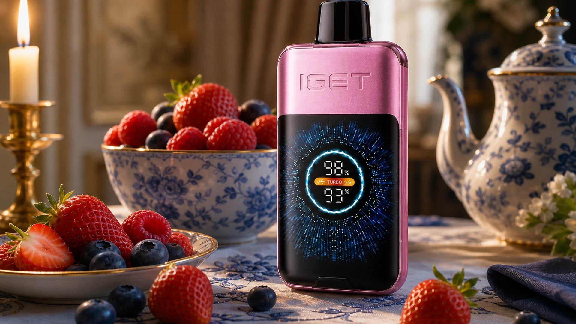 IGET One 12000 Chupa Chups Strawberry product image