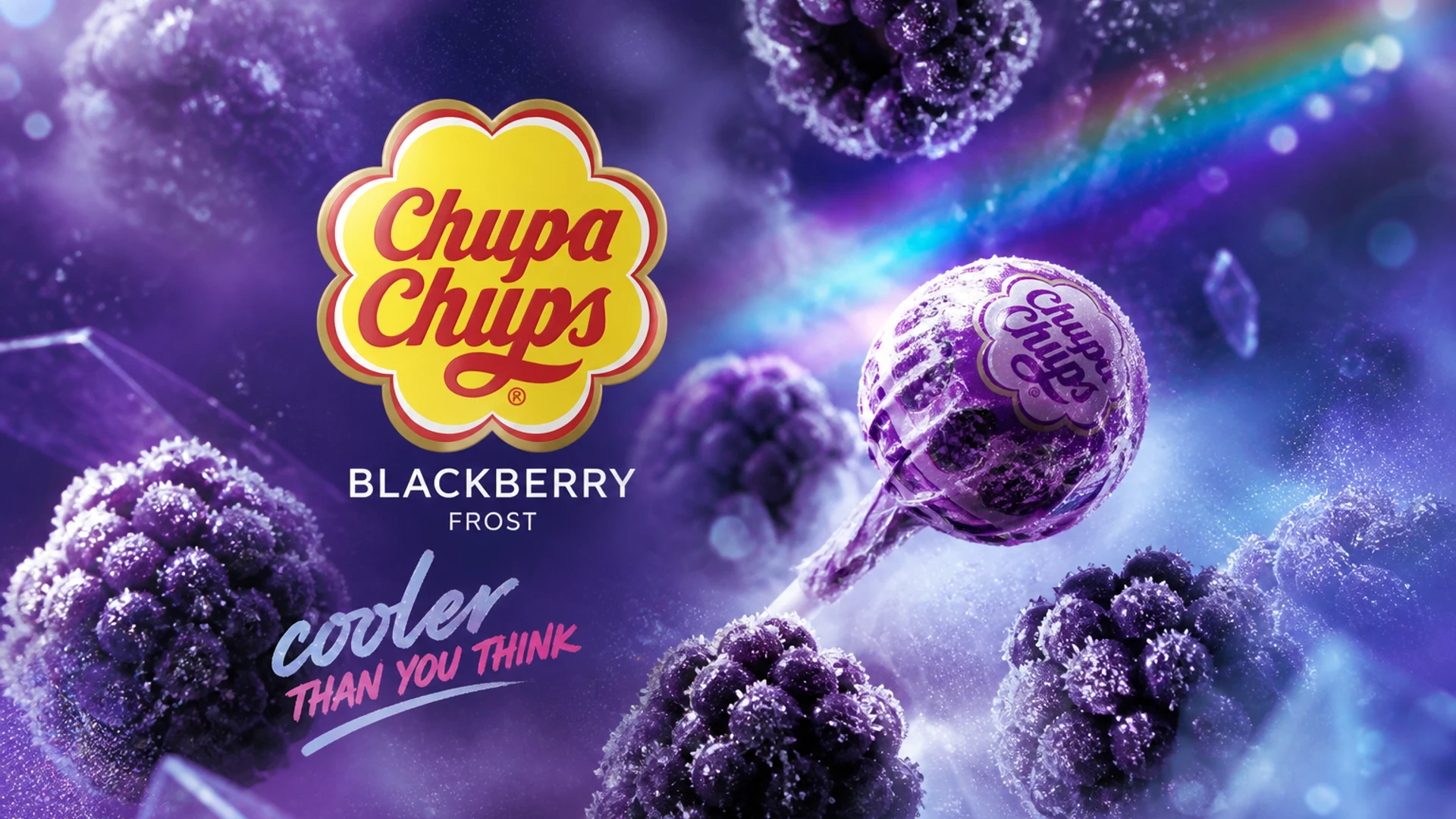 IGET One 12000 Chupa Chups Blackberry flavour concept artwork
