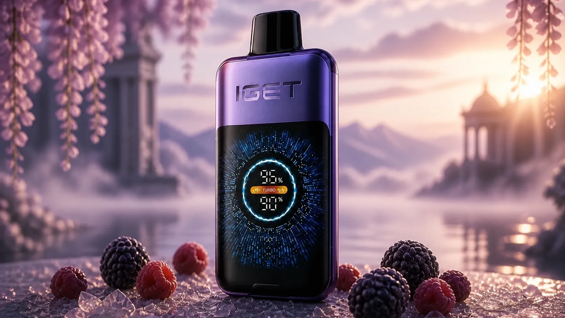 IGET One 12000 Chupa Chups Blackberry lifestyle flavour scene
