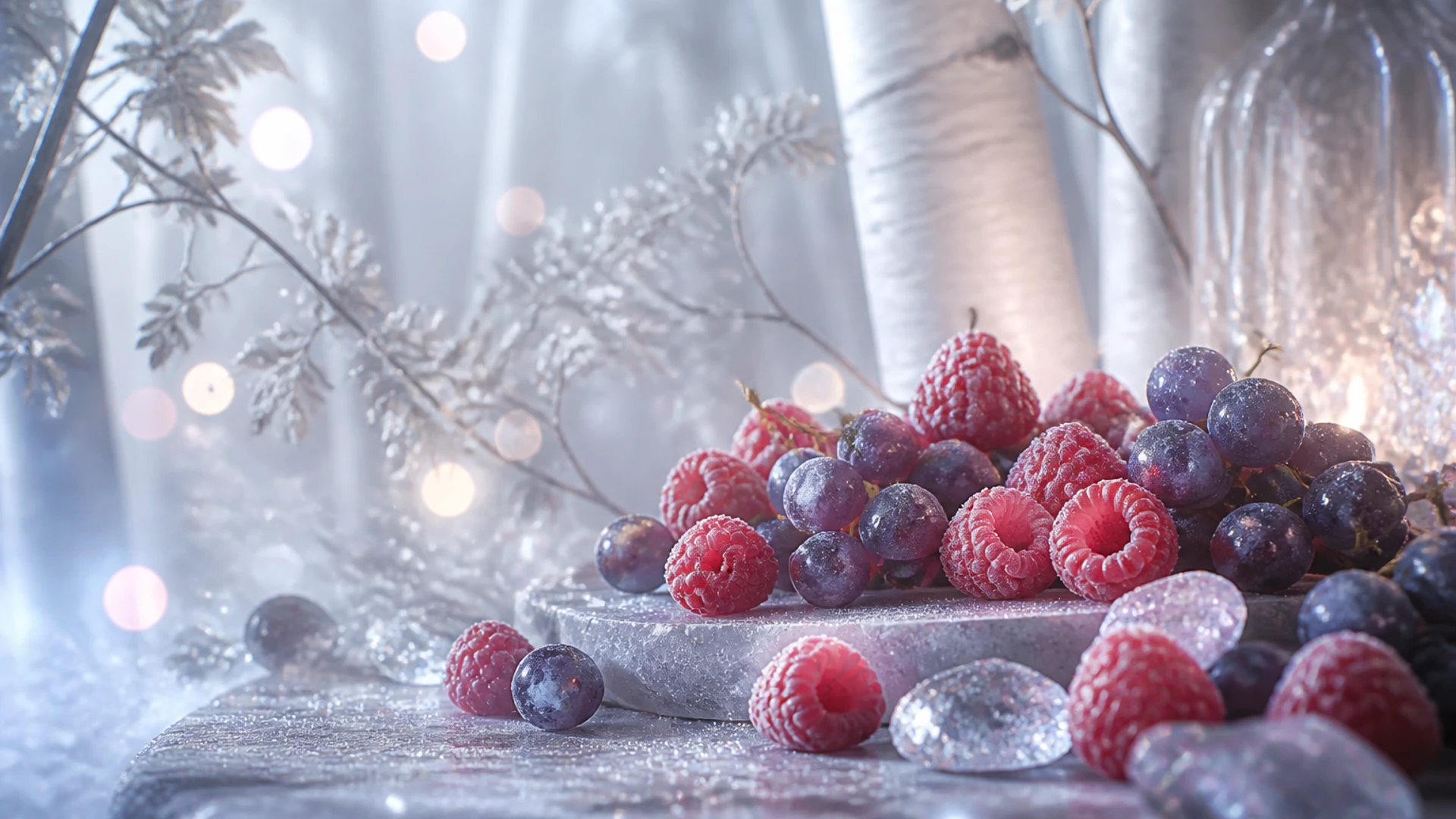 IGET One 12000 Raspberry Grape Ice flavour concept artwork