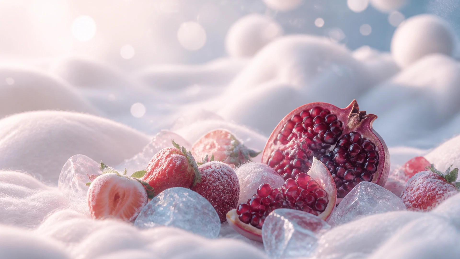 IGET One 12000 Strawberry Pomegranate Ice flavour concept artwork