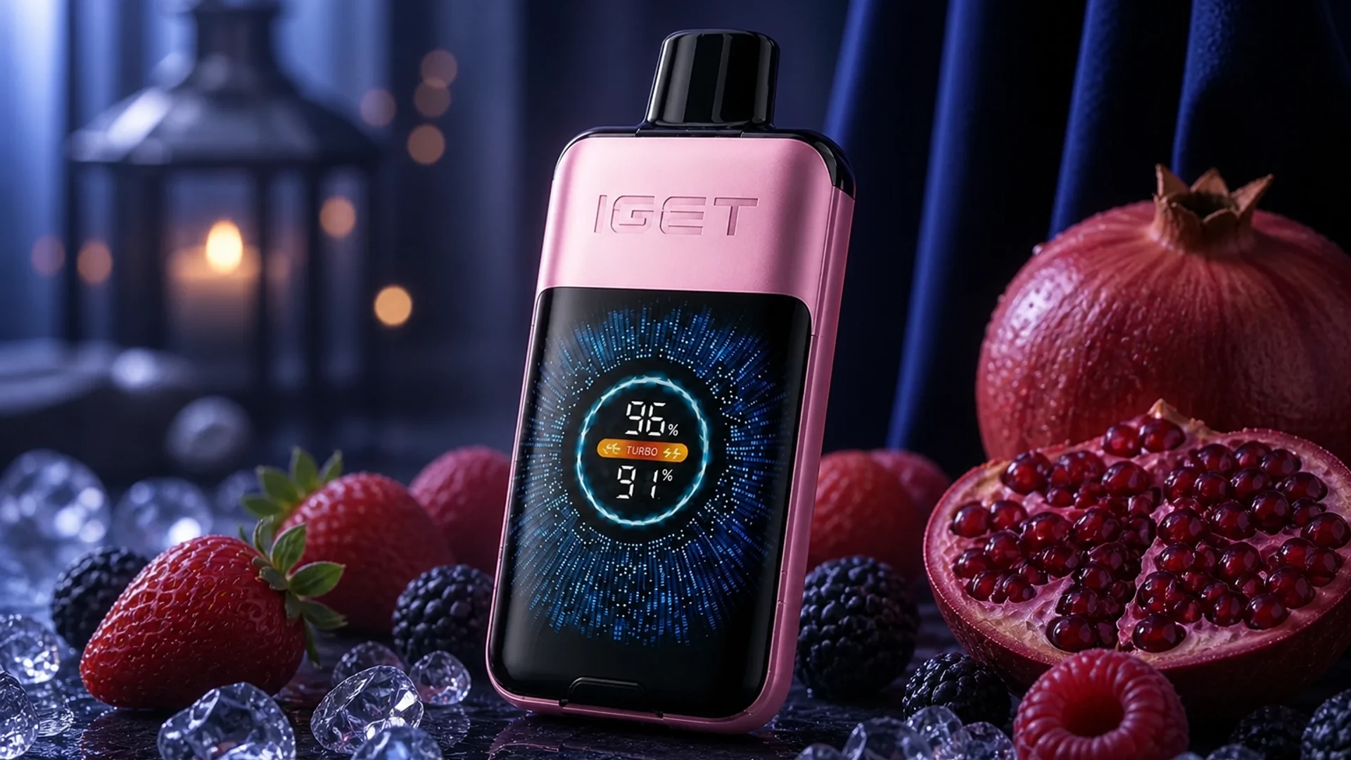 IGET One 12000 Strawberry Pomegranate Ice product image