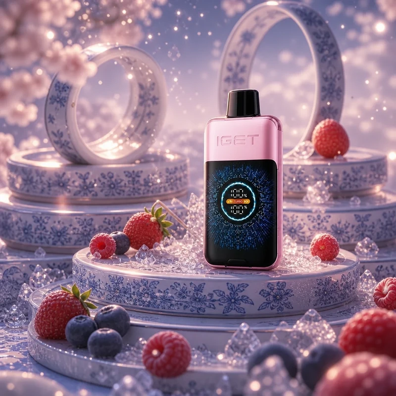 IGET One 12000 Strawberry Raspberry flavour product image