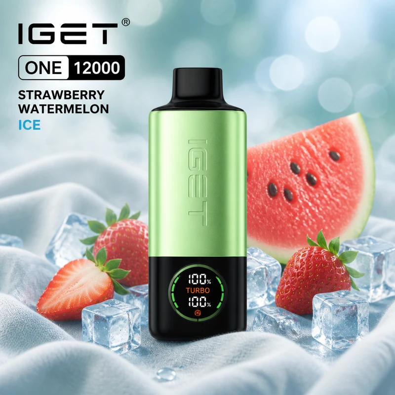 IGET One 12000 Strawberry Watermelon Ice flavour product image