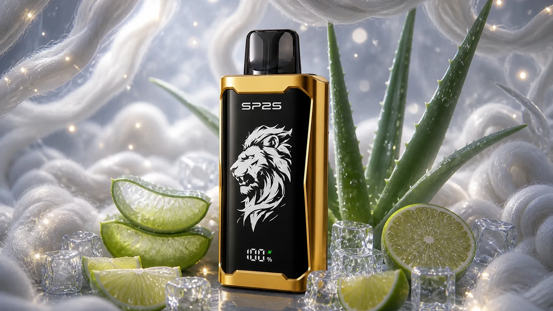 SP2S 12000 Aloe Lime lifestyle flavour scene