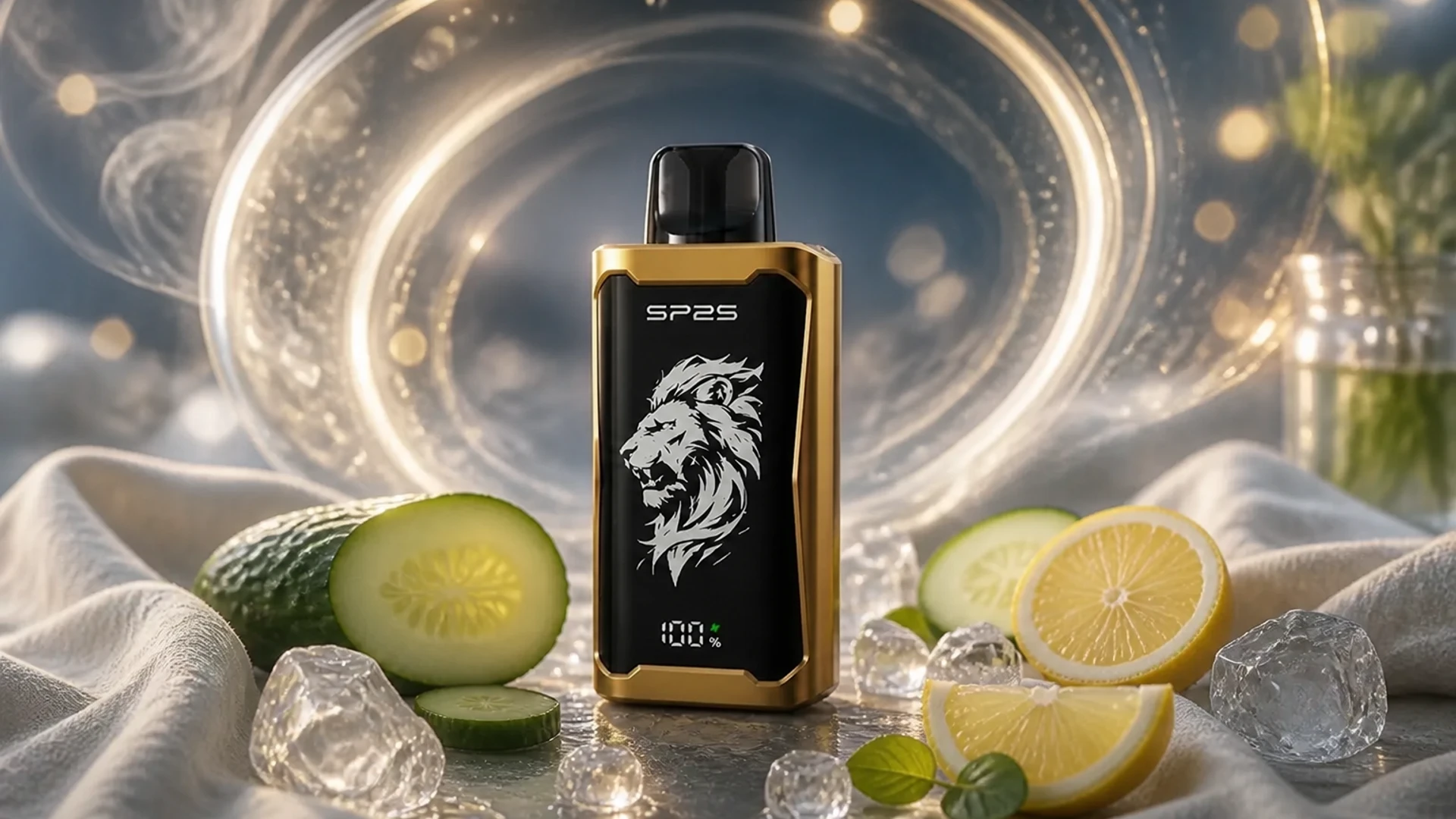 SP2S 12000 Cucumber Lemonade lifestyle flavour scene