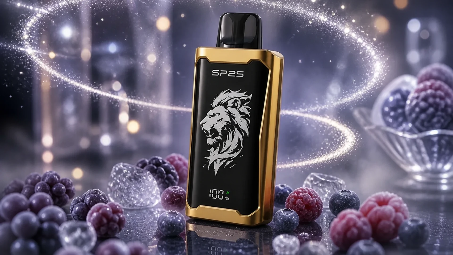 SP2S 12000 Grape Ice lifestyle flavour scene