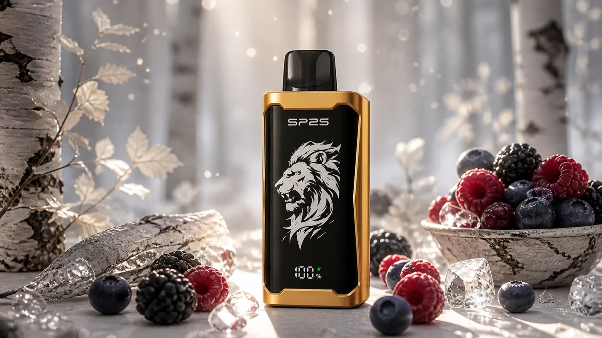 SP2S 12000 Mixed Berries lifestyle flavour scene