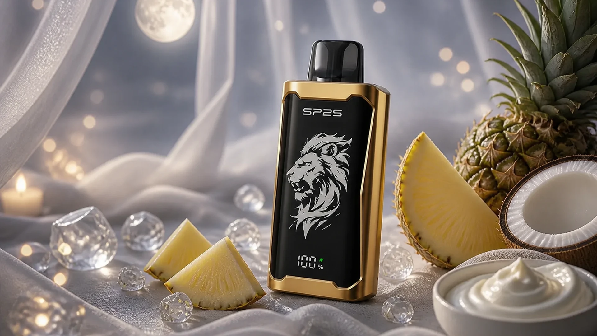 SP2S 12000 Pina Colada atmospheric flavour artwork