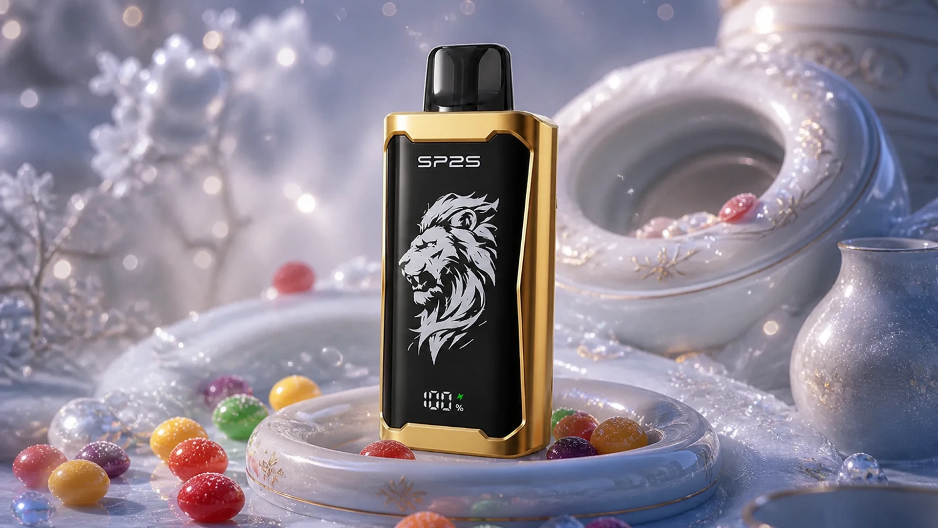SP2S 12000 Skittles atmospheric flavour artwork