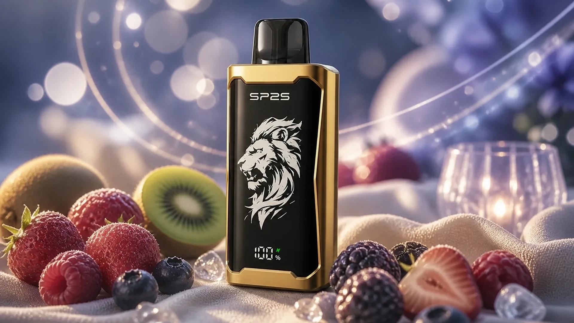 SP2S 12000 Strawberry Kiwi lifestyle flavour scene