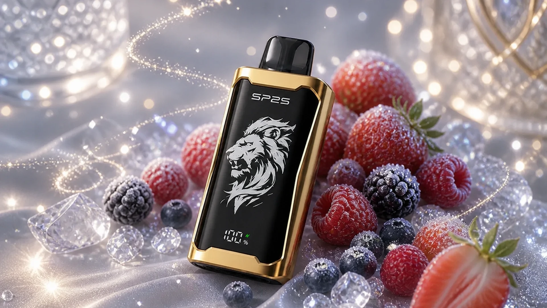 SP2S 12000 Strawberry lifestyle flavour scene