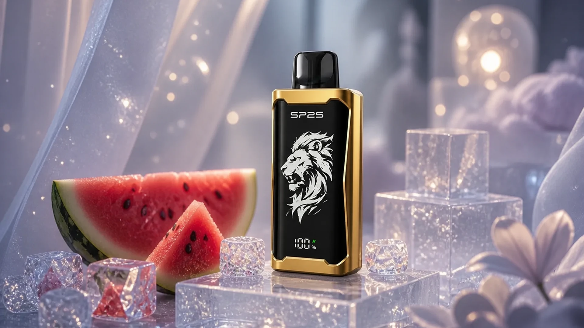 SP2S 12000 Watermelon Ice atmospheric flavour artwork