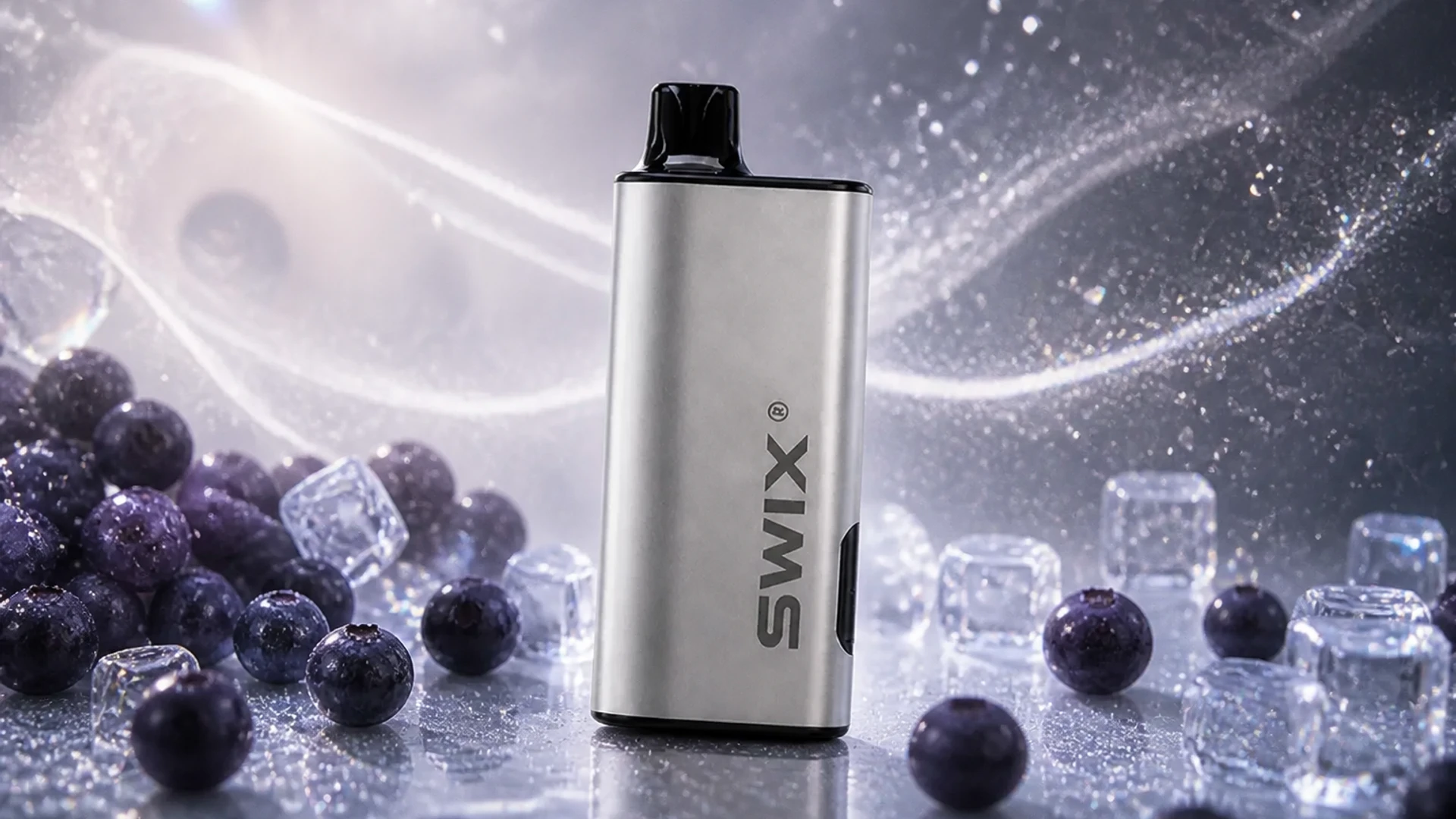 SWIX 9000 Acai Bomb lifestyle flavour scene
