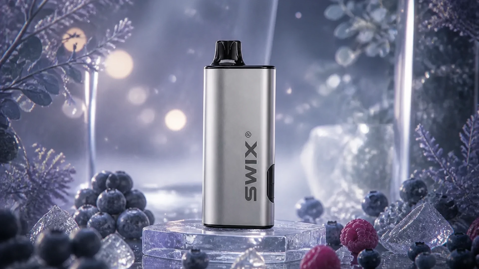 SWIX 9000 Blueberry Blast atmospheric flavour artwork