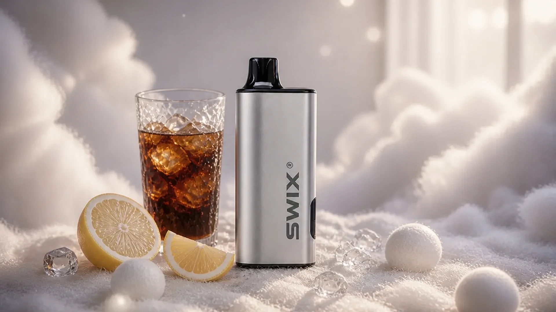 SWIX 9000 Lemon Cola lifestyle flavour scene