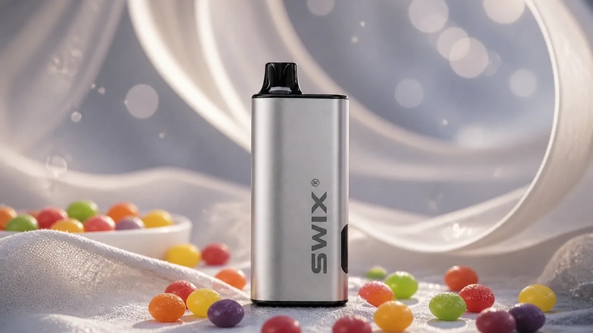 SWIX 9000 Skittles lifestyle flavour scene