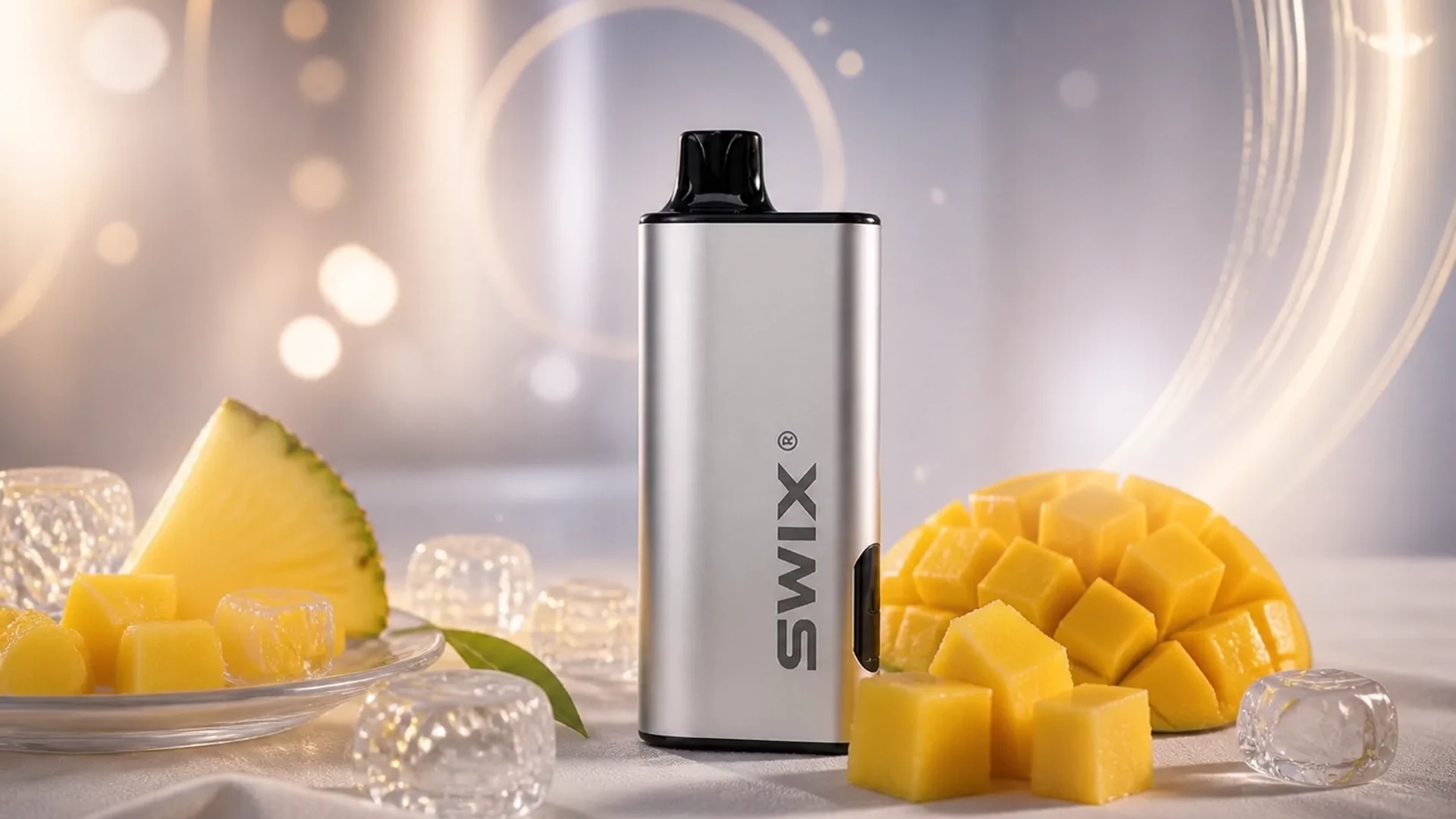 SWIX 9000 Sour Mango Pineapple lifestyle flavour scene