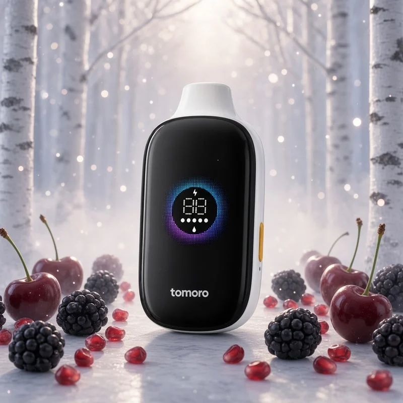 TOMORO MAX 15000 Blackberry Cherry Pomegranate flavour product image
