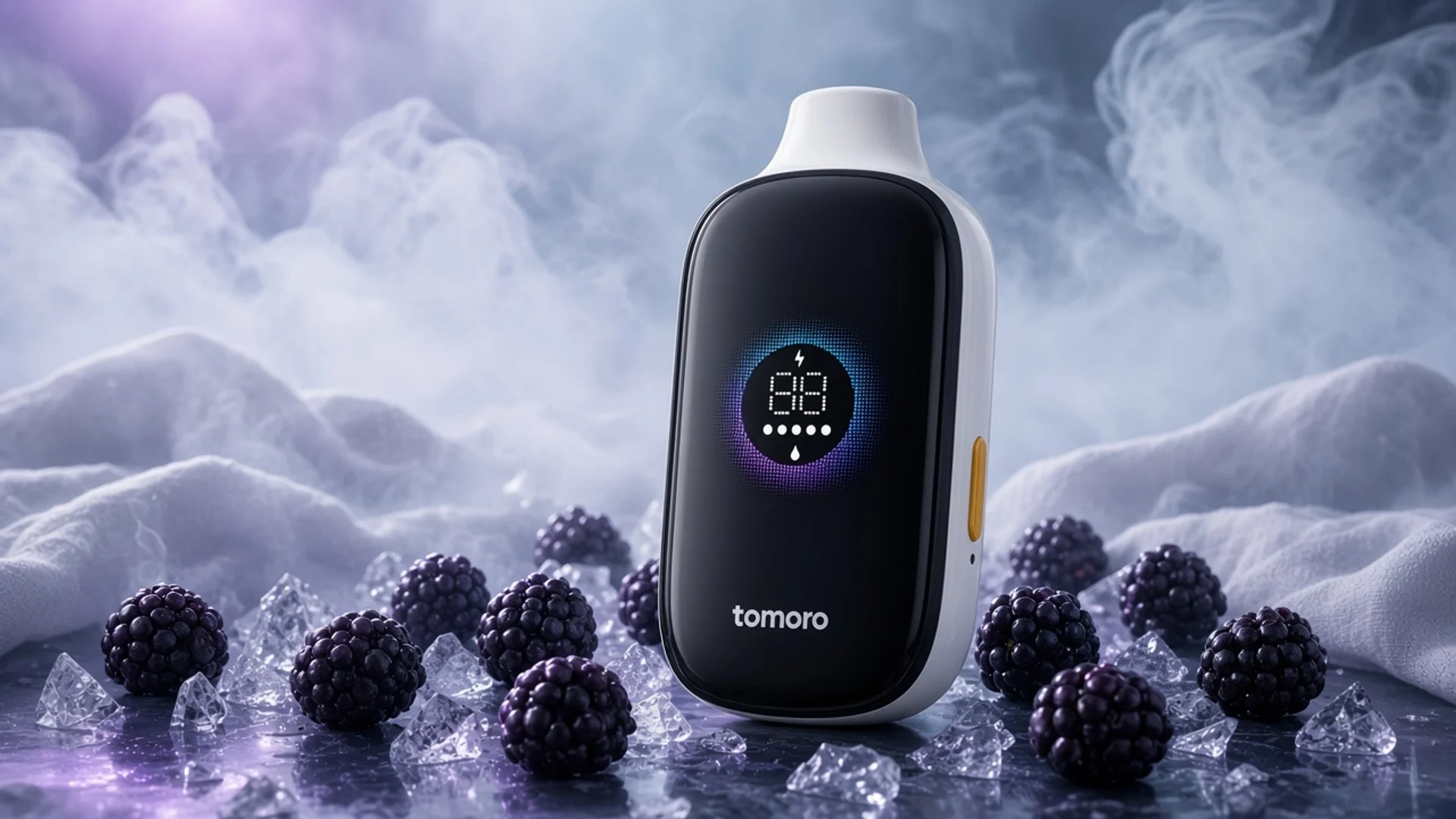 TOMORO MAX 15000 Blackberry Ice lifestyle flavour scene