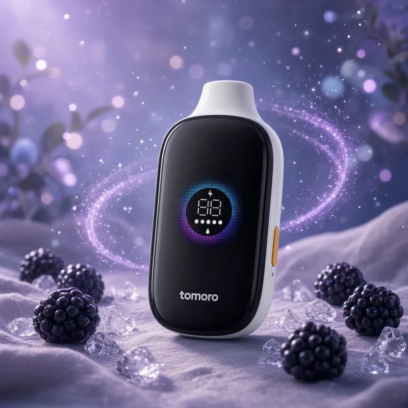 TOMORO MAX 15000 Blackberry Ice flavour product image