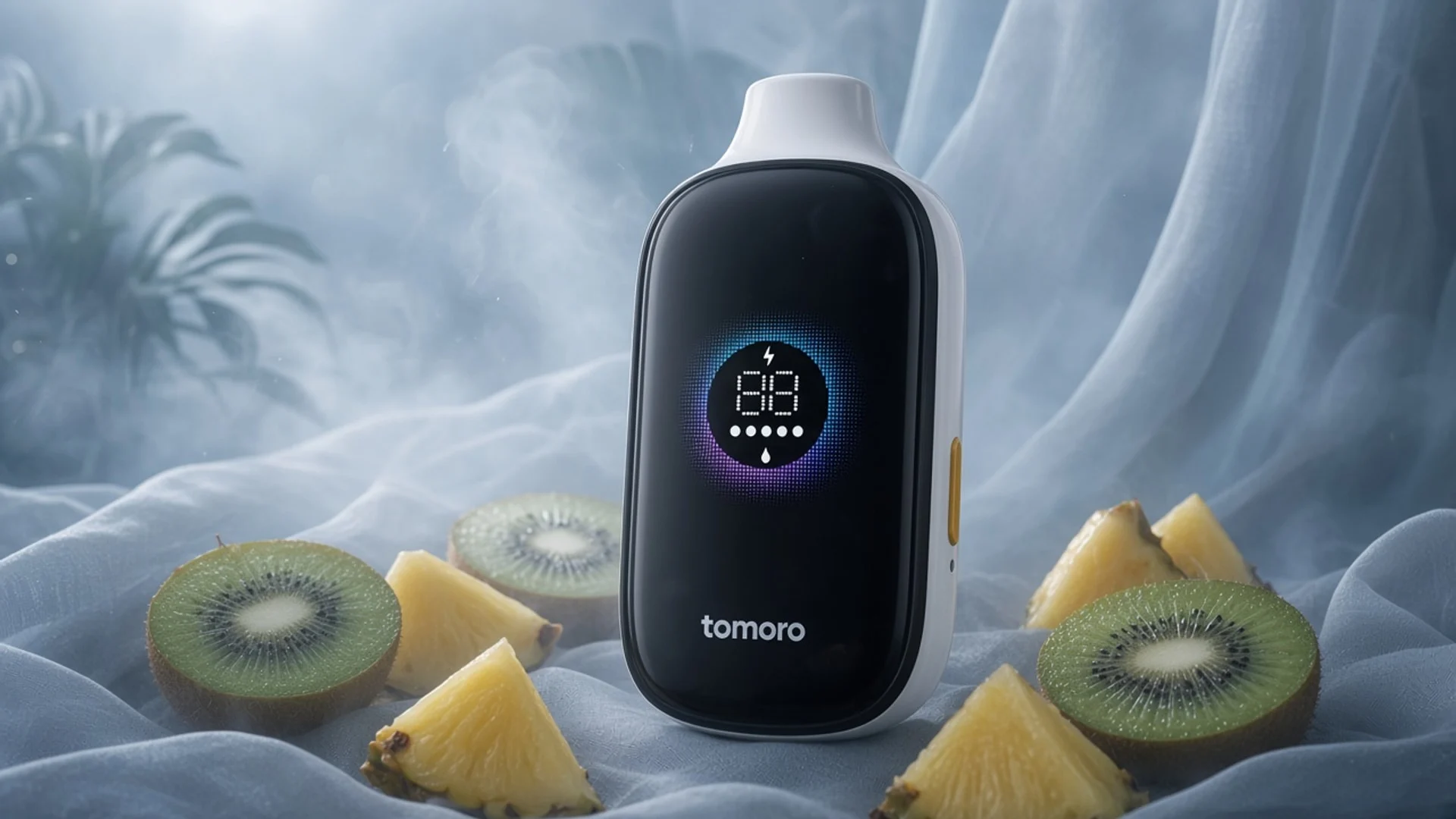 TOMORO MAX 15000 Kiwi Pineapple flavour concept artwork
