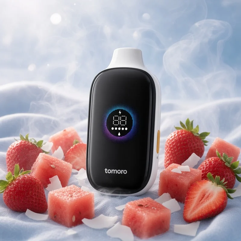 TOMORO MAX 15000 Strawberry Coconut Watermelon flavour product image