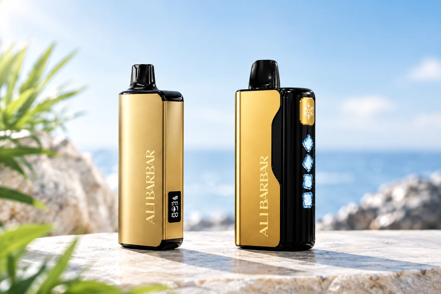 ALIBARBAR disposable vape body comparison