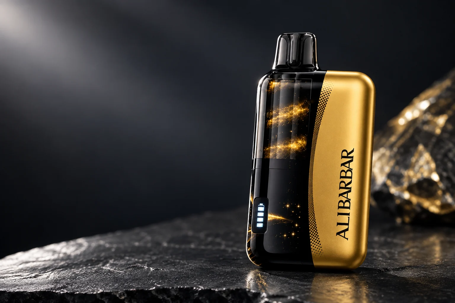 ALIBARBAR Swirl 13000 LCD-style body detail